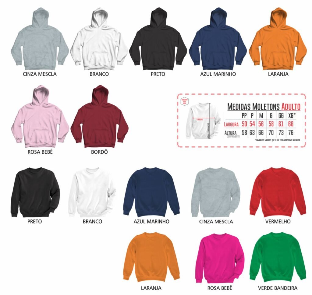 cores de camisetas personalizadas